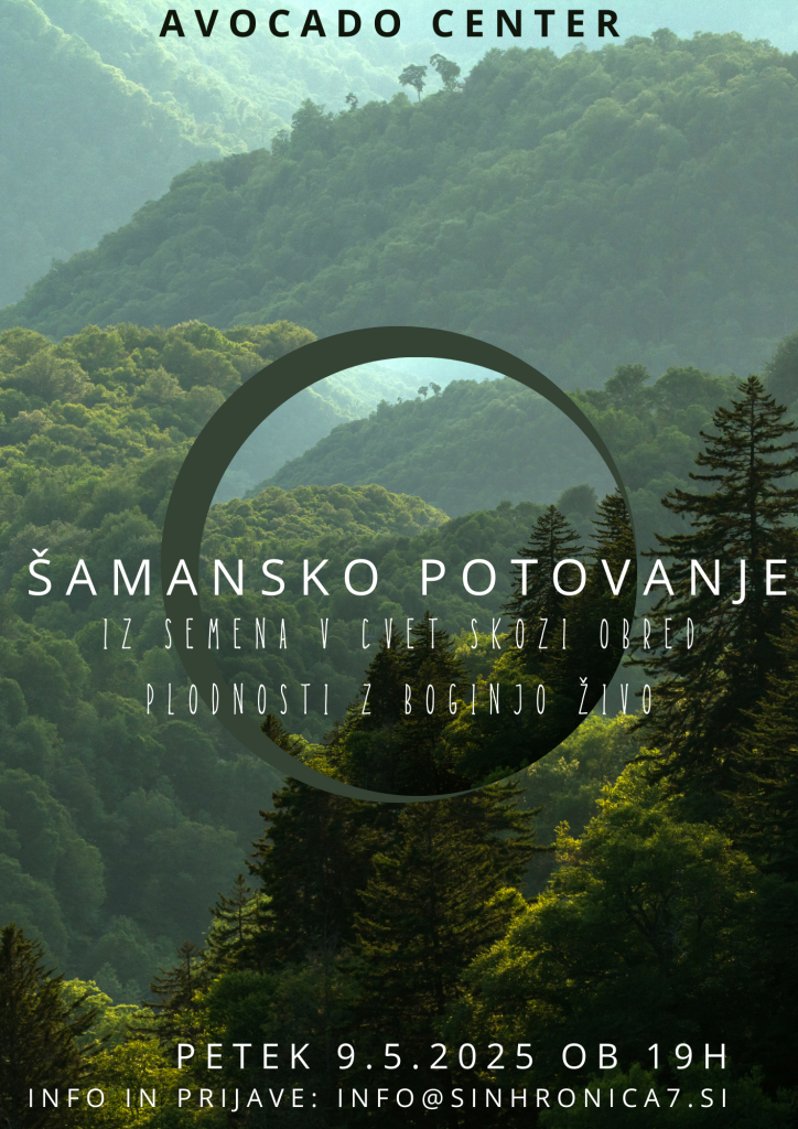 Povabilo na šamansko potovanje in obred čaščenja boginje Žive