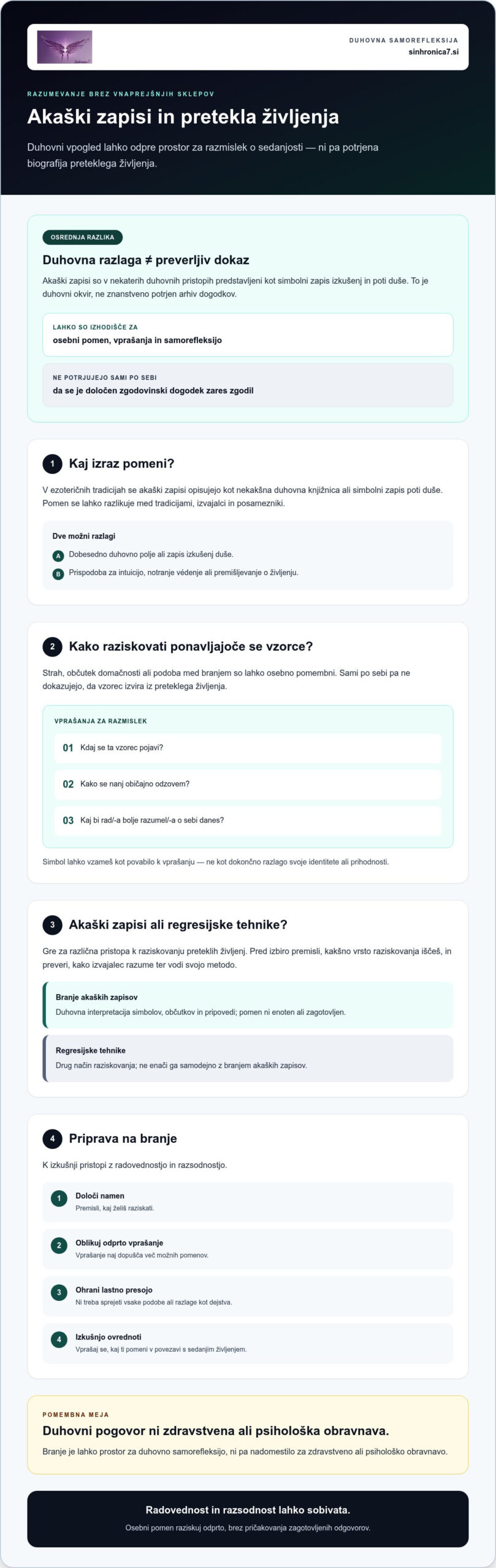 Vpogled v pretekla življenja skozi akaške zapise: kaj lahko pričakujete?